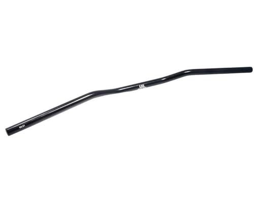 Guidon Street Bar LSL A00 22 mm aluminium noir contre la fatigue des poignets