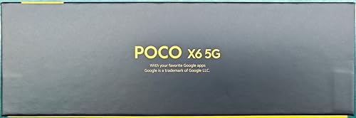 Smartphone Xiaomi Poco X6 5G 256 GB/12 GB de RAM Azul