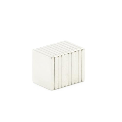 【市販最高グレード】【防錆】強力ネオジム磁石 4mm × 4mm ×0.5mm 10個セット 特殊4層メッキ N54 DIY 小型 角型 工業用 キッチン 浴室 室外 事務所 多用途 KYOKEI