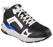 Skechers Mens Global Jogger Black Leather Sneaker (237204-BLK), 6 UK (7 US) (B09C8XYBTD) Amazon Price History, Amazon Price Tracker