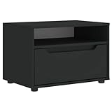 Le meuble TV Visnes est fabriqué en bois de qualité supérieure, un matériau durable et robuste qui résiste à l'humidité, à la déformation et aux fissures. Avec sa surface lisse, il est non seulement facile d'entretien, mais aussi un choix respectueux de l'environnement pour des concepts de vie durables. Idéal pour tous ceux qui apprécient la durabilité et la stabilité dans leurs meubles.