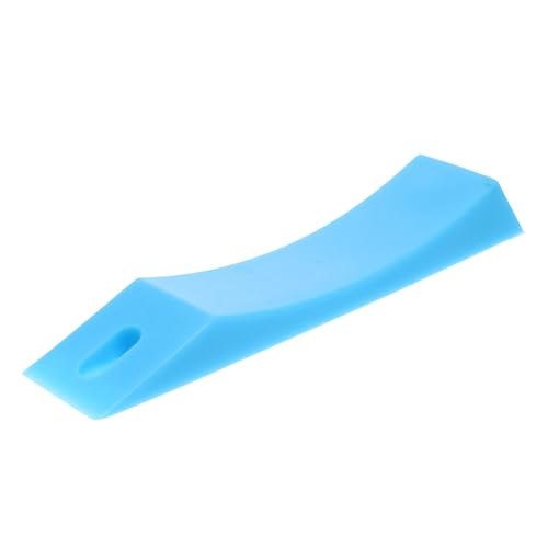 Healvian Alfombrilla de Silicona Azul para Levantamiento de Pesas Cojín Protector Resistente al Desgaste para Barra y Mancuernas Almohadilla Amortiguadora para Entrenamiento de Peso