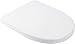 Produktbild Calmwaters® Antibakterieller WC Sitz für Keramag iCon 204000 & 204060, D-Form mit Absenkautomatik, überlappend, aus Duroplast, Weiß - 26LP5381