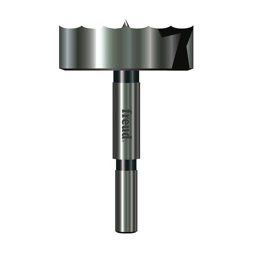 Image of Freud PB-016 Precision Shear 2-1 /8-Inch by 3 /8-Inch Shank Serrated Edge Forstner Drill Bit