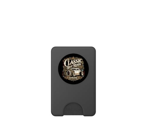 PopWallet para MagSafe de Hotrod Garage con diseño retro de arte clásico americano 2