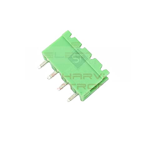 4 Pin Straight PCB Mount Male Terminal Block Connector 5.08mm Pitch - Pack of 2 (B097ZKSYYM) Amazon Price History, Amazon Price Tracker