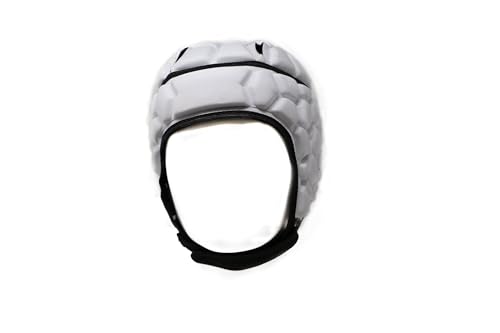 Casque rugby Barnett Heat Pro blanc protection flag football et 7 on 7
