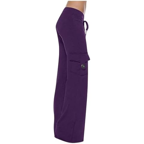 RKaixuni Women's Velour Cargo Joggers Cover