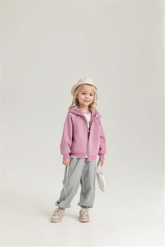 Girls Boys Warm Adorable Hooded Zip Coat for Fall Spring Outerwear Kids Jacket2