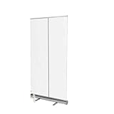 Transparente Roll-Up-Banner-Trennwände, durchsichtiger PVC-Spuckschutz...