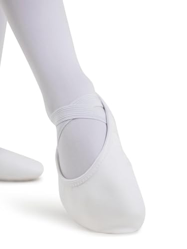 Image of Capezio Girls Hanami Canvas Ballet Shoe - Child