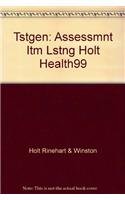 HEALTH, Test Generator Assessment Item Listing 0030519128 Book Cover
