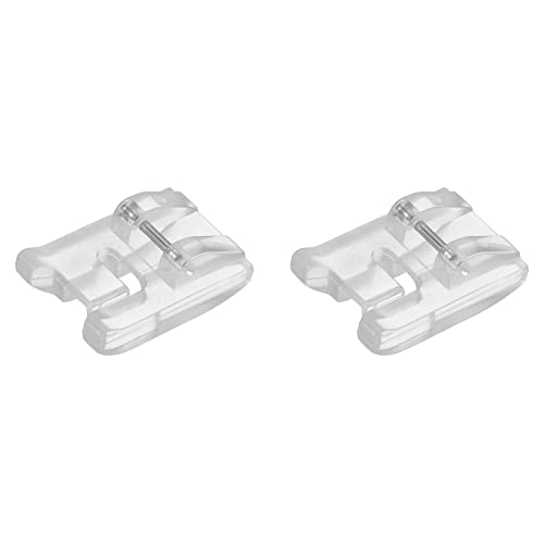 Pie prensatelas decorativo para máquina de coser, 2 piezas miniatura 1