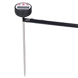 Wasserthermometer, Thermometer für Lebensmittel, BBQ Wasser, Fleisch, Gemüse, digital, schnell...