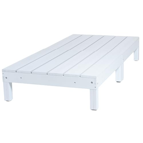 �O�b�h���C�t�E�b�h(Good Life Wood) �E�b�h�f�b�L ���A�l�H�� ���� �ؖڒ� ��90cm×90cm �������� �A�W���X�^�[�t �� �e���X �f�b�L �g�ݗ��� (2��Z�b�g, �z���C�g, ����30cm(�Z�r))