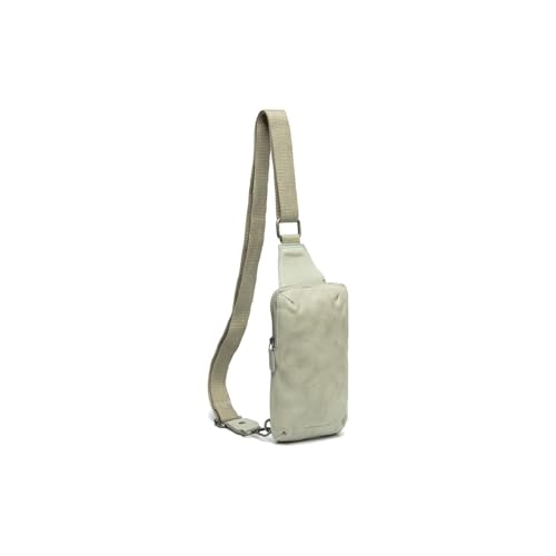 Sacoche Cambridge Crossbodybag Ocean Blue en cuir véritable