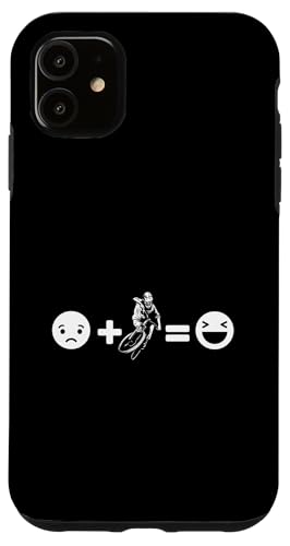 iPhone 11 Emoticons Biking MTB Mountain Bike Biker Case