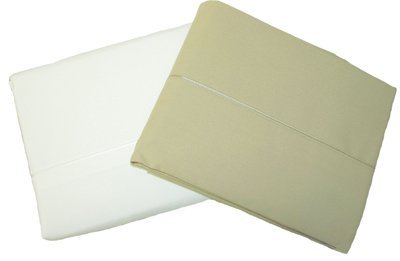 White 3/4 Bed Deep Fitted Percale Sheet 15