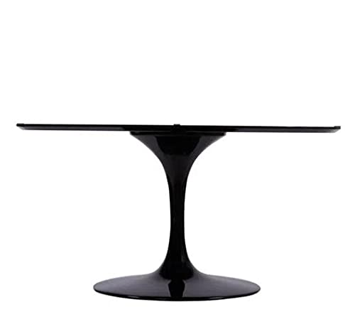 Base de Mesa de Jantar Saarinen Oval Para Tampo de 160x90 até 244x122 cm Preto