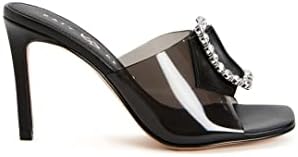 Katy Perry Women's The Lavish Buckle 2048 Heeled Sandal, Black, 11 | Image 2