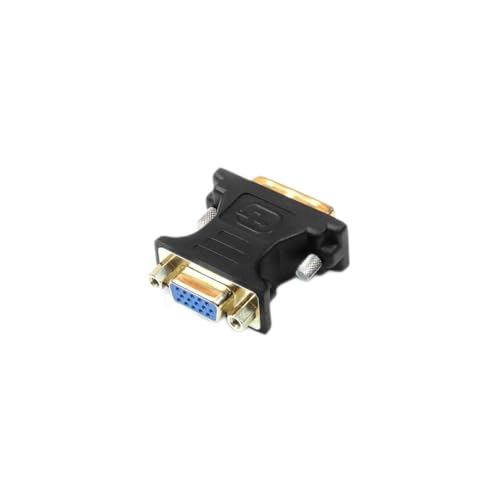 PlusCable Adaptador de video DVI Macho para VGA Femea ADP-DVIVGA10BK
