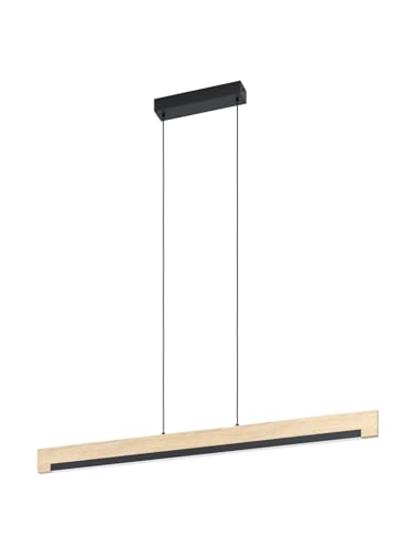 Lustre à LED en bois moderne GL0440 pour illuminer la salle à manger