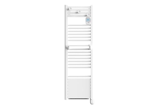noirot radiateur sèche serviette soufflant actibain inertie fluide programmable, Écran de réglage lcd grande capacité d'Étendage fabrication française nf largeur 40 cm, 1300 w