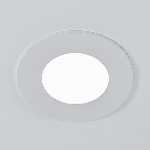 Maxxima 3 in. Ultra Thin Recessed LED Downlight, 500 Lumens, 5 CCT, White by Maxxima - Used condition - Image 7