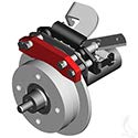 Revenge Golf Cart Parts & Accessories Club Car DS Golf Cart Rear Disc Brake Kit