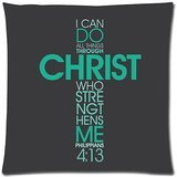 Evan Peters Cushion Standard Pillowcase Zip 16x16 Inches Twin sides Pillowslips Zippered Pillow Cover Cases