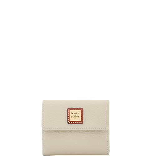 Dooney & Bourke Pebble Grain Small Flap Credit Card Wallet #TOP21