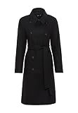 HALLHUBER Trenchcoat im Wolle-Mix tailliert geschnitten Black, 42