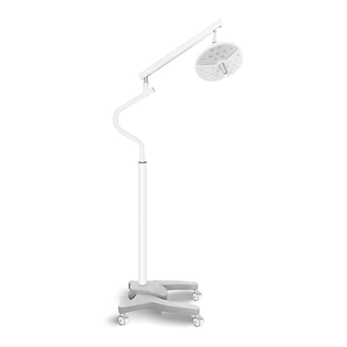 EustomA Floor Shadowless LED Lamp 36W Standing Exam Light 50000 Lux Cold Color with Touch Switch KD-2018L-1
