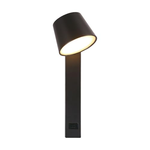 V-TAC LED drehbare Wandleuchte | IP20 | Schwarz | 8W| 900 Lumen | 3000K