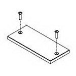 557655-1, Connector Accessories Faceplate Kit Polycarbonate Light Almond (25 Items)