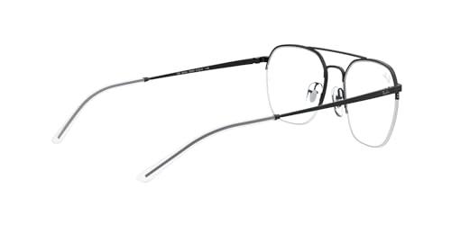 Image of Ray-Ban Unisex Clear Lens Square Frames - 0RX6444