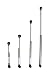 Taylor Made Products 1852 Stainless Steel Replacement Gas Shocks for Marine Use (20" x 20 Pounds)