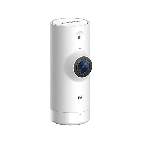 D-Link DCS-8000LHV2 Caméra mydlink Mini HD Wi-FI - 1280x720 - H.264 - Microphone intégré - Filtre ICR - LEDs Infrarouge 5m - Support Google...