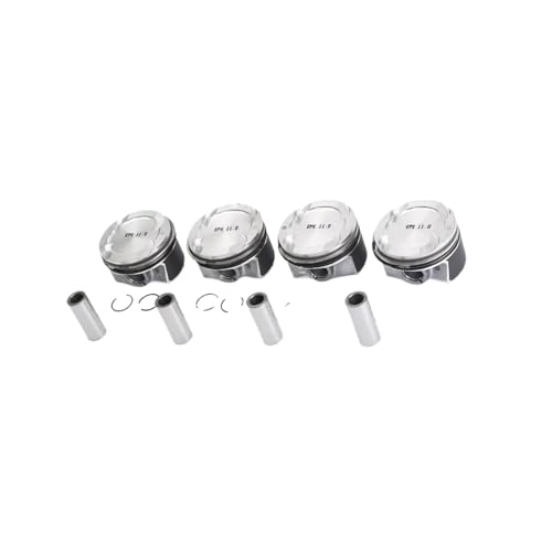 Juego de 4 pistones y anillos de Φ82.00 mm, relación de compresión 11:1 (11259468870) para Mini Cooper S F30, F56, G20, G30, B48 2.0T, B46B20, B48B20A (compatible con 220i y 320i).