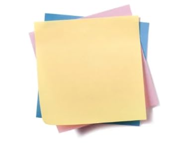 Note adesive Memo, 7 blocchi di foglietti adesivi dai colori vivaci, for contrassegnare ed evidenziare le pagine