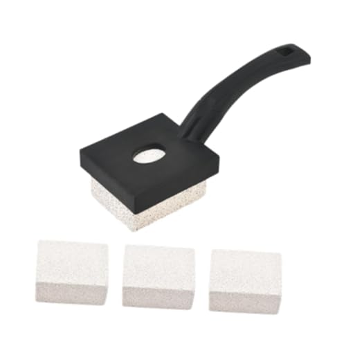perfk Set di Pietre per la Pulizia della Piastra, detergente per Macchie di Grasso, Resistente, Portatile e Versatile, per padelle per Barbecue, fornelli,