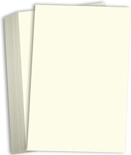 Hamilco Cream Colored 8.5" x 14" Legal Size Card Stock