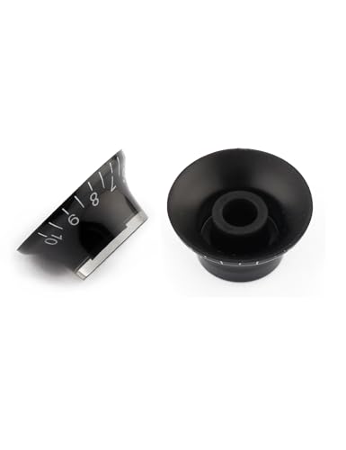 Boutons de commande pour guitare électrique Les Paul LP noirs avec finition soignée - 3