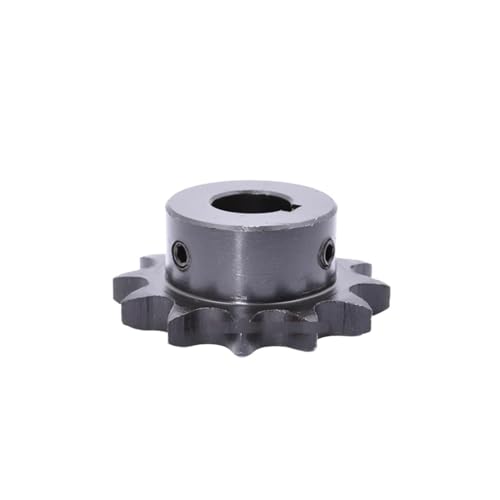 Bevel Gear Pinion Hardware Mechanical 1pc 20T 08B Industrial Drive Sprocket Wheel Steel Chain Gear Keyway Bore 14-32mm 20 Teeth(24mm (Keyway 8mm))