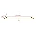 SJXHRFXY Wall Mounted Clothing Rack, 47