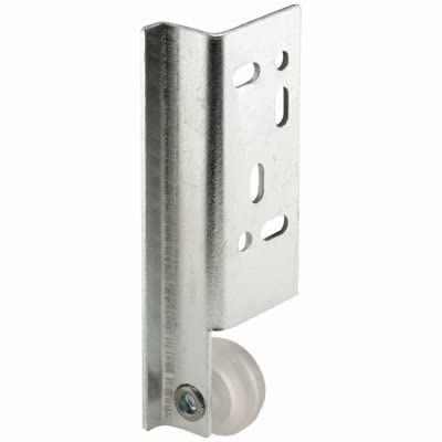 R 7257 Steel Drawer Track Center Roller Assembly, 3/4 In. Wheel, Concave Edge, 2-Pk. - Quantity 6