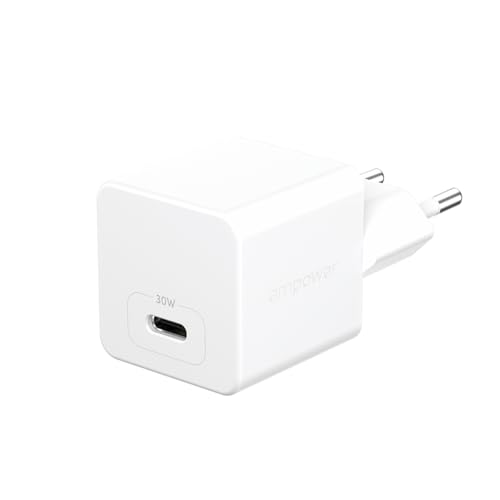 Turbo Charge 30 W PanzerGlass chargeur USB-C compact pour recharger rapidement votre smartphone