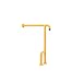 Produktbild Barrierefreie älteres Geländer Geländer WC Sicherheit Badezimmer Elderly Griff behinderte Toilette Anti-Rutsch-Griff Edelstahl Nylon Geländer, Boden Geländer (Color : Yellow)