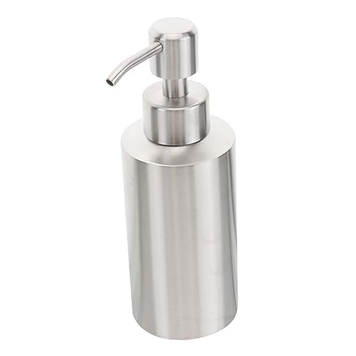 LOEFLIFA Dispensador De Jabón Automático Garrafa Dosificador De Jabón Acero Inoxidable Botella Dispensador