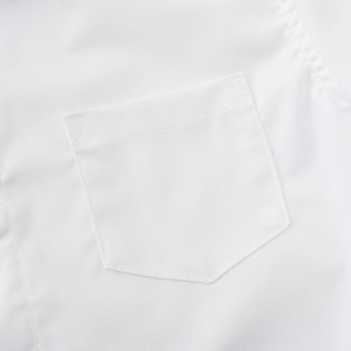 Spring&Gege Boys Short Sleeve Dress Shirts Stretch Wrinkle Free Casual Button Down Shirts4